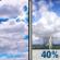 Memorial Day: A 40 percent chance of showers and thunderstorms after 1pm. Mostly sunny, with a high near 83. East northeast wind around 5 mph. Memorial Day: A 40 percent chance of showers and thunderstorms after 1pm. Mostly sunny, with a high near 83. East northeast wind around 5 mph.