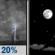 Tonight: A slight chance of showers and thunderstorms before 10pm. Mostly clear. Low around 77, with temperatures rising to around 79 overnight. Heat index values as high as 100. South southeast wind around 5 mph. Chance of precipitation is 20%. New rainfall amounts less than a tenth of an inch possible. Tonight: Slight Chance Showers And Thunderstorms then Mostly Clear