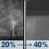 Thursday Night: A slight chance of showers, then a chance of showers and thunderstorms after 10pm. Increasing clouds, with a low around 78. Southeast wind 5 to 15 mph. Chance of precipitation is 40%. Thursday Night: A slight chance of showers, then a chance of showers and thunderstorms after 10pm. Increasing clouds, with a low around 78. Southeast wind 5 to 15 mph. Chance of precipitation is 40%.