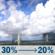 Monday: A chance of showers and thunderstorms. Partly sunny, with a high near 96. Southwest wind around 5 mph. Chance of precipitation is 30%. Monday: Chance Showers And Thunderstorms