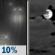 Tonight: A slight chance of drizzle before 9pm.  Cloudy, then gradually becoming partly cloudy, with a low around 29. Wind chill values between 17 and 27. North northeast wind 15 to 20 mph, with gusts as high as 30 mph. 