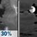 Saturday Night: Chance Showers And Thunderstorms then Mostly Cloudy