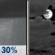 Tonight: A 30 percent chance of showers before 10pm.  Cloudy during the early evening, then gradual clearing, with a low around 50. East northeast wind 5 to 10 mph becoming west in the evening. 