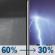 Saturday Night: Rain showers likely before 1am, then a chance of showers and thunderstorms. Mostly cloudy, with a low around 66. North northeast wind around 5 mph. Chance of precipitation is 60%. Saturday Night: Rain Showers Likely