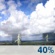 Wednesday: A slight chance of showers and thunderstorms before 10am, then a slight chance of showers between 10am and 1pm, then a chance of showers and thunderstorms after 1pm. Mostly sunny, with a high near 97. Calm wind becoming north around 5 mph in the afternoon. Chance of precipitation is 40%. Wednesday: A slight chance of showers and thunderstorms before 10am, then a slight chance of showers between 10am and 1pm, then a chance of showers and thunderstorms after 1pm. Mostly sunny, with a high near 97. Calm wind becoming north around 5 mph in the afternoon. Chance of precipitation is 40%.