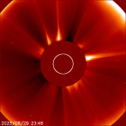 Latest LASCO C2 image of the Sun