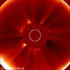 Latest LASCO C2 image of the Sun