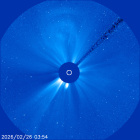 Latest LASCO C3 image of the Sun