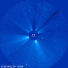 Latest LASCO C3 image of the Sun