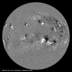 Latest SDO/HMI Magnetogram image of the Sun