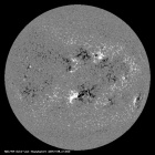 Latest SDO/HMI Magnetogram image of the Sun