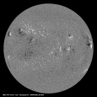 Latest SDO/HMI Magnetogram image of the Sun