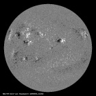 Latest SDO/HMI Magnetogram image of the Sun