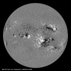 Latest SDO/HMI Magnetogram image of the Sun