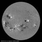 Latest SDO/HMI Magnetogram image of the Sun