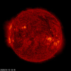 SOHO EIT 304 image of the sun
