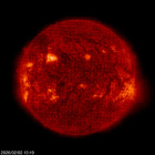 SOHO EIT 304 image of the sun