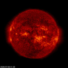SOHO EIT 304 image of the sun