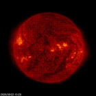 SOHO EIT 304 image of the sun
